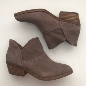 Lucky Brand Suede Booties